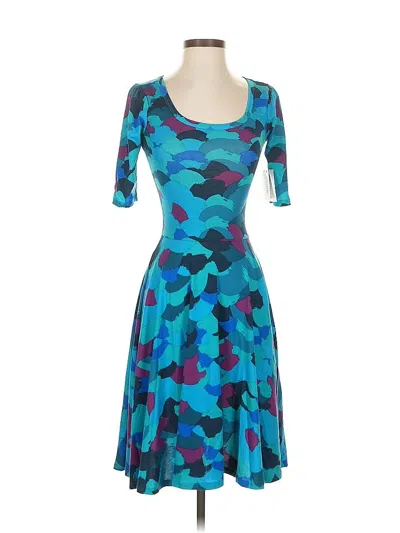 Lularoe Cocktail Dress In Blue