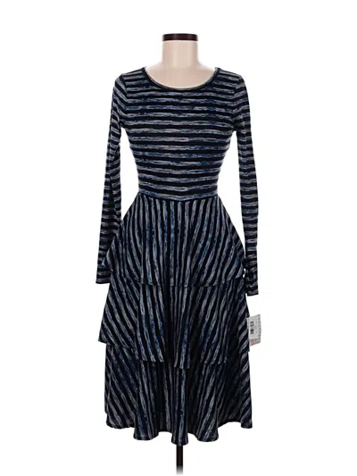 Lularoe Cocktail Dress In Blue