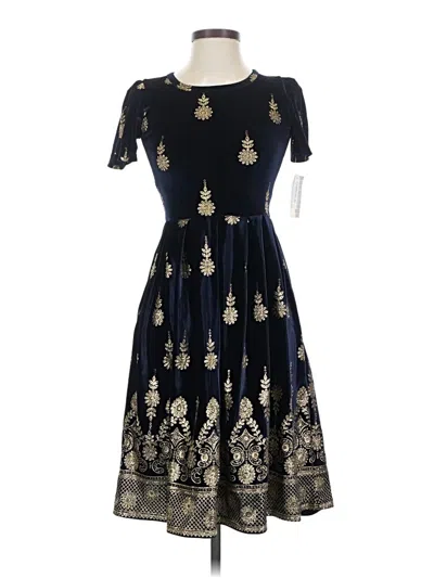 Lularoe Cocktail Dress In Blue