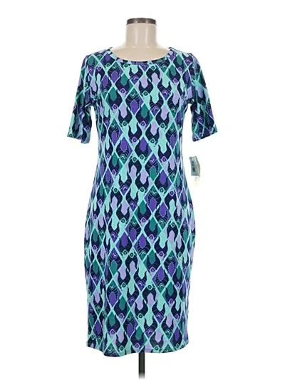 Lularoe Cocktail Dress In Blue