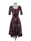 Lularoe Cocktail Dress In Burgundy