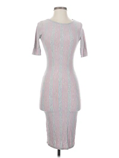 Pre-owned Lularoe Cocktail Dress In Gray