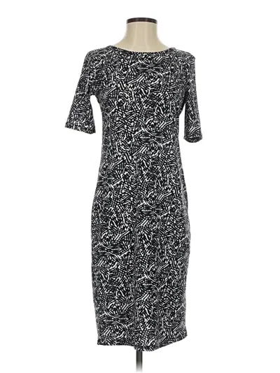 Pre-owned Lularoe Cocktail Dress In Gray