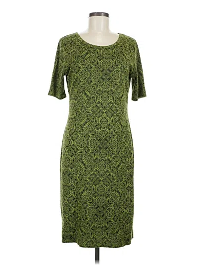 Pre-owned Lularoe Cocktail Dress In Green