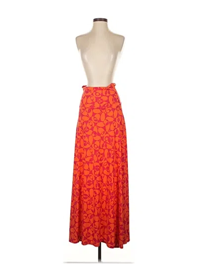 Pre-owned Lularoe Cocktail Dress In Orange
