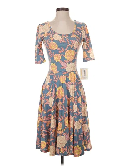 Lularoe Cocktail Dress In Orange