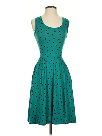 Pre-owned Lularoe Cocktail Dress In Teal
