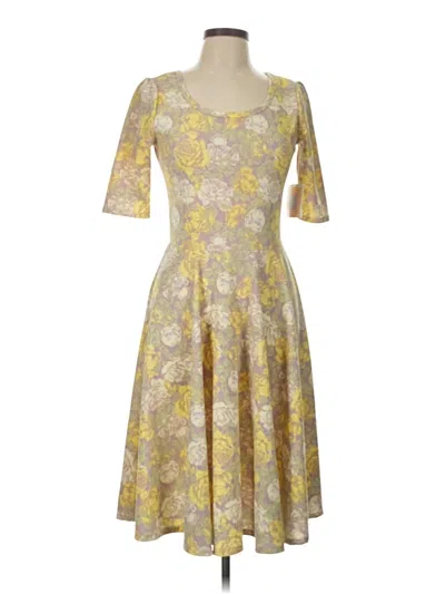 Lularoe Cocktail Dress In Yellow