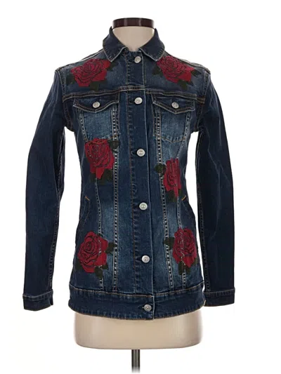 Pre-owned Lularoe Denim Jacket In Blue