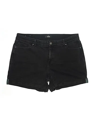 Pre-owned Lularoe Denim Shorts In Black