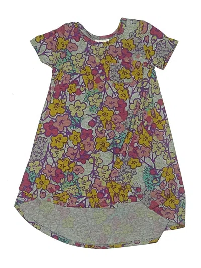 Pre-owned Lularoe Kids' Dress In Gray