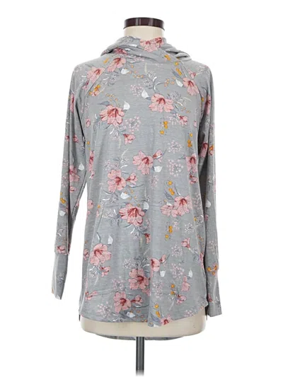 Pre-owned Lularoe Fleece Jacket In Gray