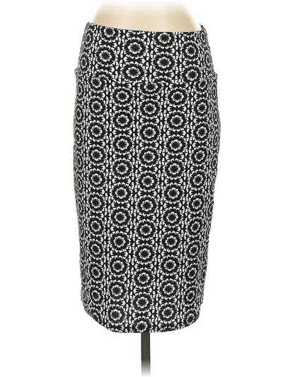 Pre-owned Lularoe Formal Skirt In Black