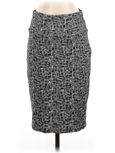 Pre-owned Lularoe Formal Skirt In Black