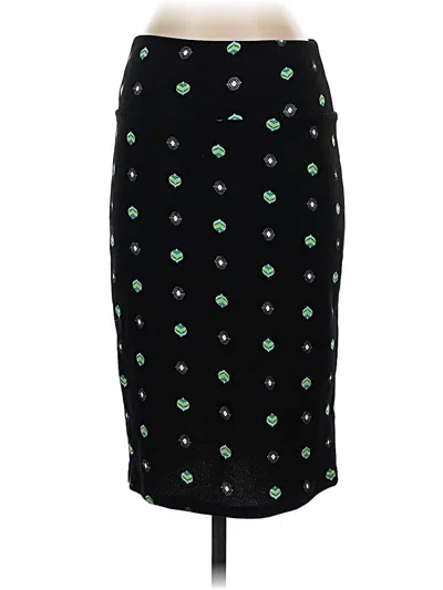 Pre-owned Lularoe Formal Skirt In Black