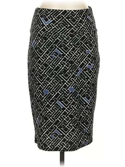 Pre-owned Lularoe Formal Skirt In Black