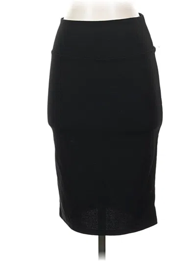 Pre-owned Lularoe Formal Skirt In Black