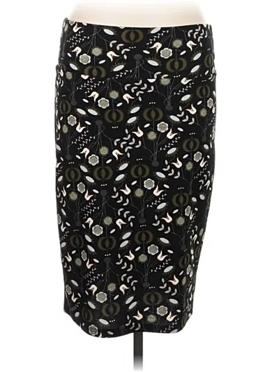 Pre-owned Lularoe Formal Skirt In Black