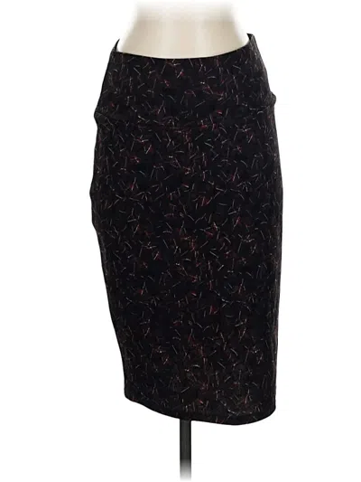 Pre-owned Lularoe Formal Skirt In Black