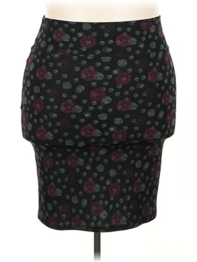 Pre-owned Lularoe Formal Skirt In Black