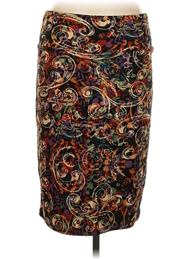 Pre-owned Lularoe Formal Skirt In Black