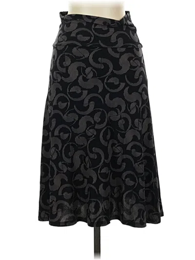 Pre-owned Lularoe Formal Skirt In Black