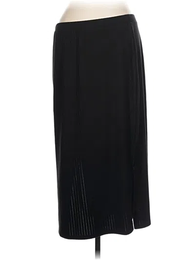 Pre-owned Lularoe Formal Skirt In Black