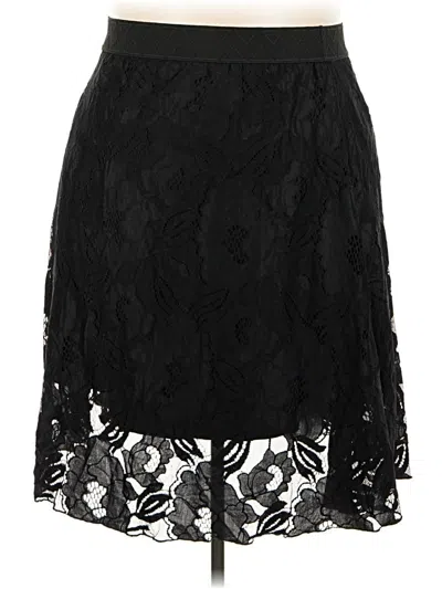 Pre-owned Lularoe Formal Skirt In Black