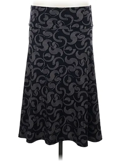 Pre-owned Lularoe Formal Skirt In Black