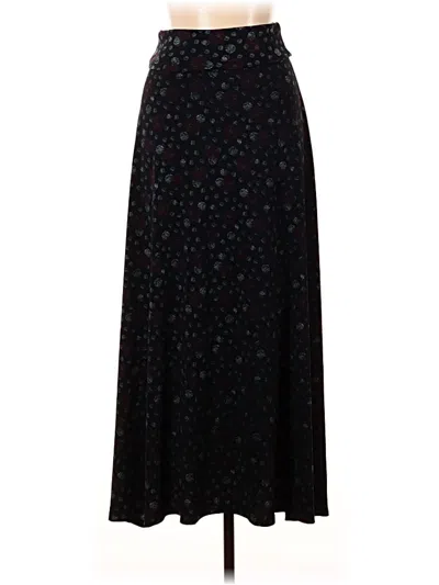 Pre-owned Lularoe Formal Skirt In Black