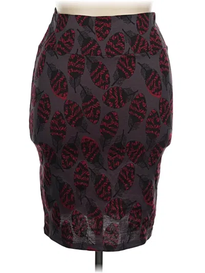 Pre-owned Lularoe Formal Skirt In Black