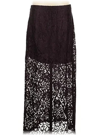Pre-owned Lularoe Formal Skirt In Black