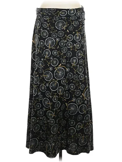 Pre-owned Lularoe Formal Skirt In Black