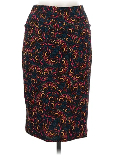 Pre-owned Lularoe Formal Skirt In Black