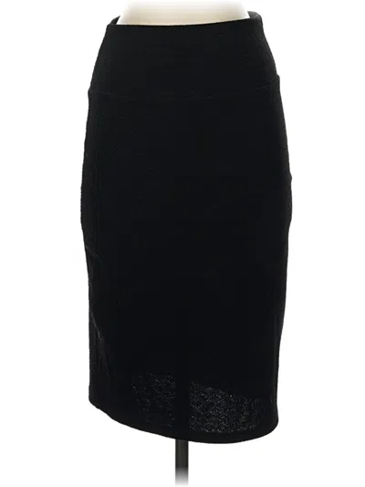 Pre-owned Lularoe Formal Skirt In Black