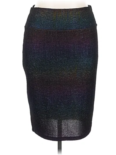 Pre-owned Lularoe Formal Skirt In Black