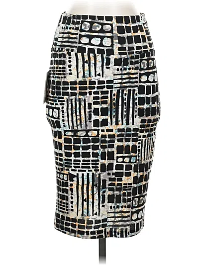 Pre-owned Lularoe Formal Skirt In Blue