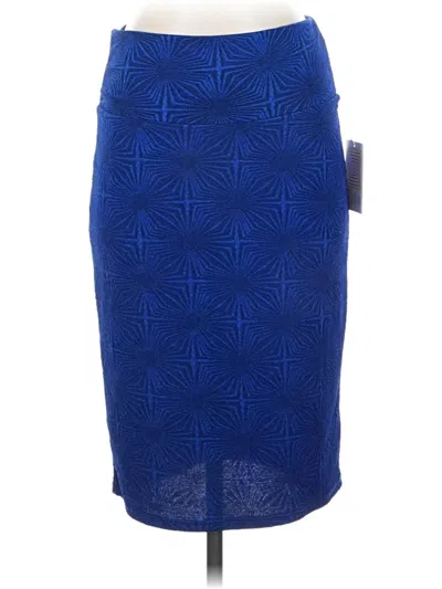 Lularoe Formal Skirt In Blue