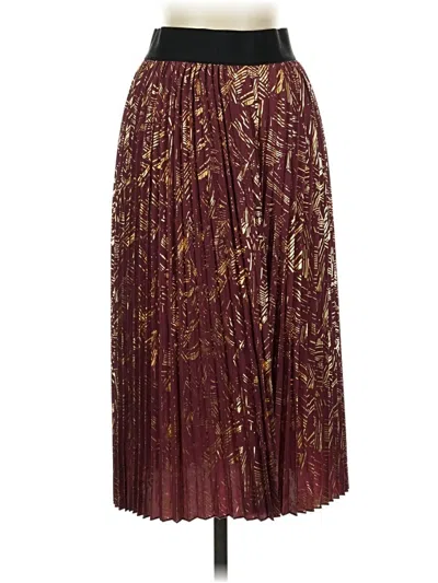 Lularoe Formal Skirt In Burgundy
