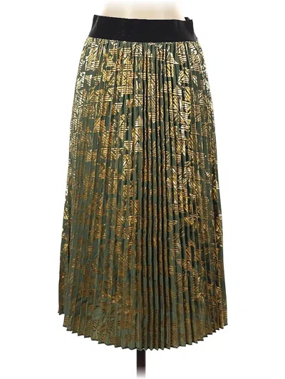 Pre-owned Lularoe Formal Skirt In Gold