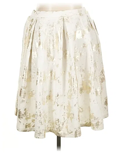 Pre-owned Lularoe Formal Skirt In Gold