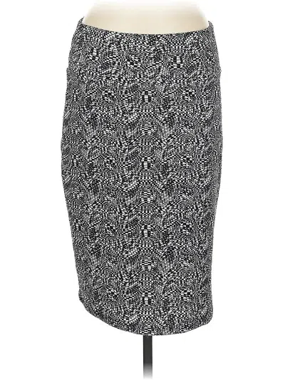 Pre-owned Lularoe Formal Skirt In Gray