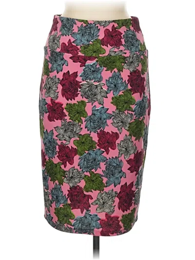 Pre-owned Lularoe Formal Skirt In Pink