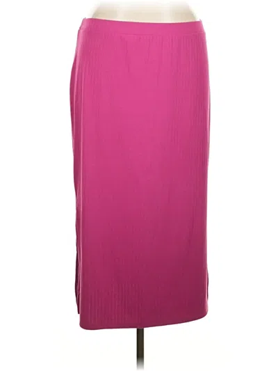 Pre-owned Lularoe Formal Skirt In Pink