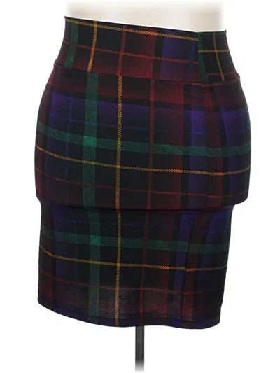 Pre-owned Lularoe Formal Skirt In Purple