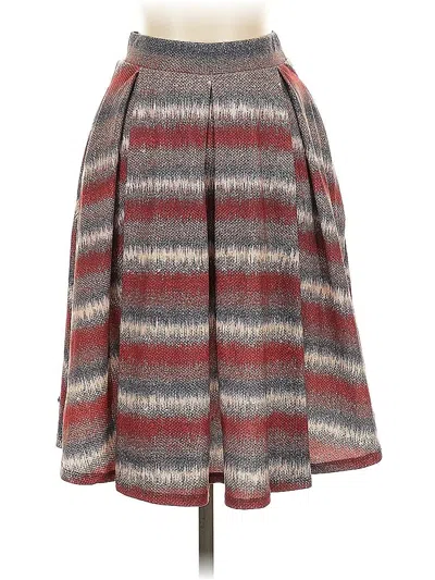 Pre-owned Lularoe Formal Skirt In Red