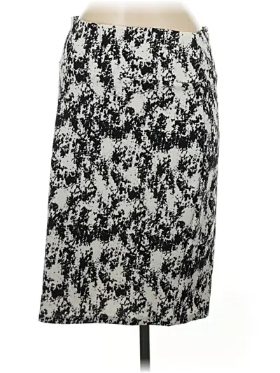 Pre-owned Lularoe Formal Skirt In Silver