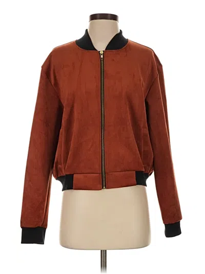 Pre-owned Lularoe Jacket In Brown