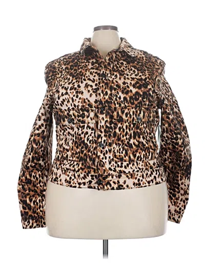 Pre-owned Lularoe Jacket In Brown