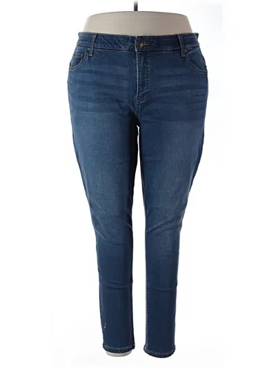 Pre-owned Lularoe Jeans In Blue
